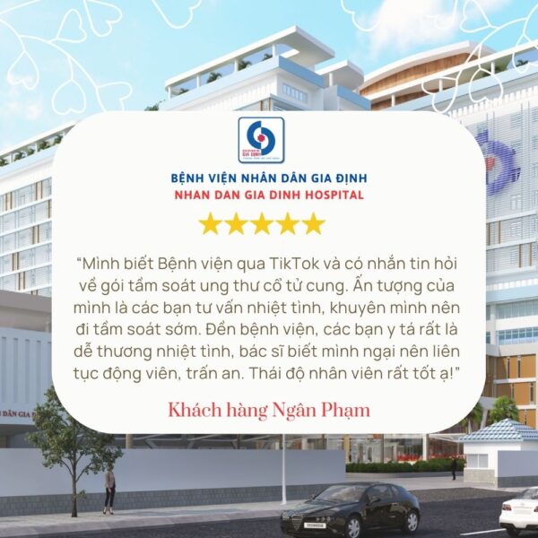 Những ghi nhận từ người bệnh khi thăm khám tại Bệnh viện Nhân dân Gia Định